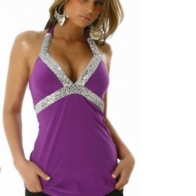 Podprsenka pod trička s vázáním za krk