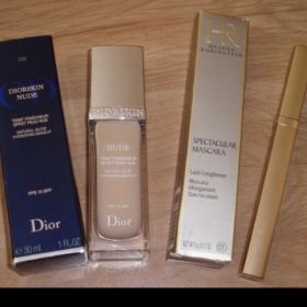 Make up Dior Nude + špirálu Helena Rubinstein