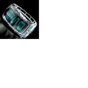 Elektroluminiscenční pixel hodinky