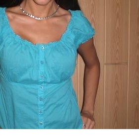 Tyrkysová košile Orsay