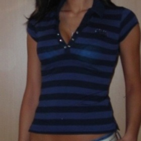 Modré triko zn. Flowerfashion vel. s