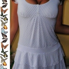 Dlouhé triko/mini šaty Trendi