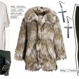 Kožešinová bundička