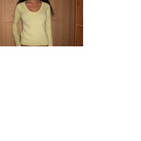 Žlutý svetřík Zara S