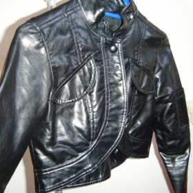 Kožené bolerko, vel 34