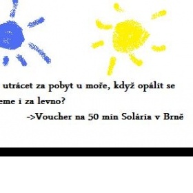 Permanentka do solária v Brně