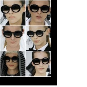 Napůl zabarvené slunčení brýle - kde sehnat?