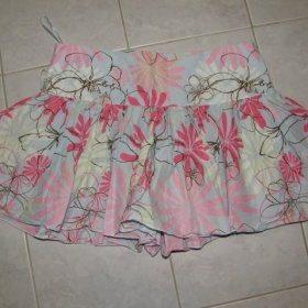 Modro-růžová sukně značky Jins Blue  (anglie)