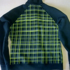 Černozelená mikina Horsefeathers