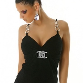 Top na ramínka klasického střihu