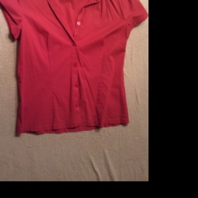 Červená košile s krátkým rukávem S.Oliver - foto č. 1