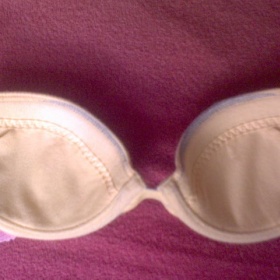 Žluto-šedá podprsenka snoopy zn. H&M