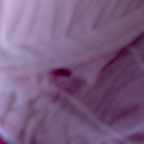 Bílomodrá podprsenka neznámé značky