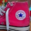 Růžové boty značky Converse - foto č. 2