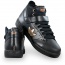 Černé kotníčkové boty Adidas Respect me s bronzovými znaky - foto č. 2