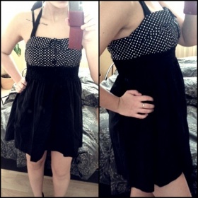 Šatičky černo-bílé New Yorker