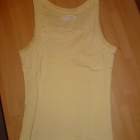 Žlutý nátělník bez rukávů zn. Orsay