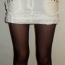 Bílá mini sukně - foto č. 2