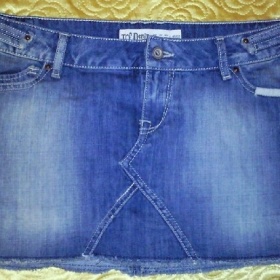 Modrá minisukňa Zara