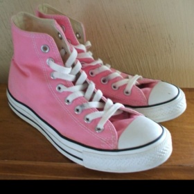 Boty Converse růžové kotníkové - foto č. 1