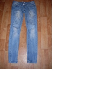 Světle modré slimky Tally Weijl s dřením