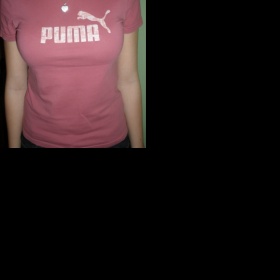 Růžové tričko Puma - foto č. 1