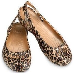 Leopardí balerinky Crocs - co k nim?