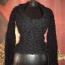 Černý svetřík s dlouhým rukávem, značka Nouveau - foto č. 3