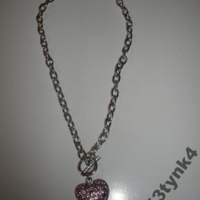 Řetízek s přívěskem s kamínky Swarovski