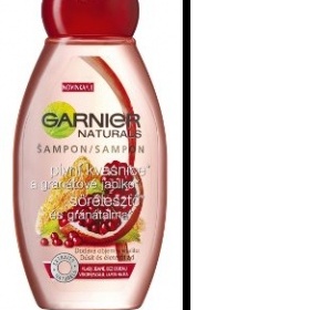 Garnier šampon pivní kvasnice a granátové jablko