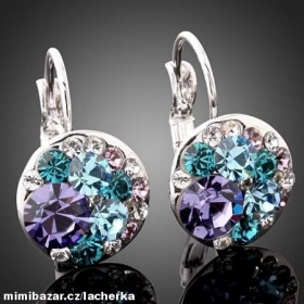 Náušnice s komponenty Swarovski