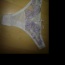 Podprsenková košilka a tanga z průsvitného materiálu s fialovým vzorováním - foto č. 2