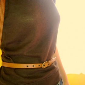 Hnědé ležérní tričko Reserved