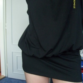 Černá tunika (minišaty) Japan Style