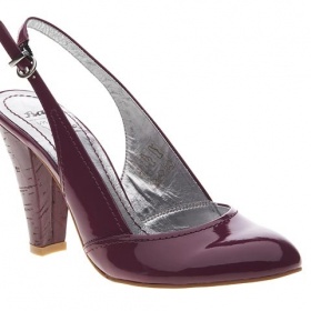 Tmavě fialová lakovaná kabelka - kde sehnat?