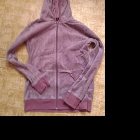 Světle fialová semišová mikina Gate