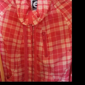 Růžovobílá bunda Kenvelo