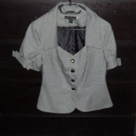 Kárované sako s krátkym rukávom značka Philip Russel