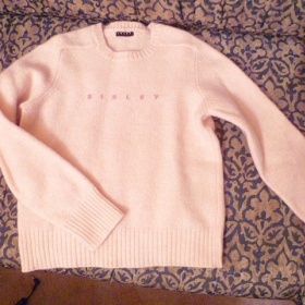 Růžový svetr zn. Benetton ( Sisley)