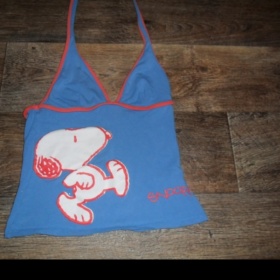 Tielko snoopy modré farby značka HM