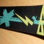Černo-zelenkavý pásek zn.Burton - foto č. 2