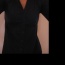 Černá košile Tally Weijl vhodná k legínám - foto č. 3