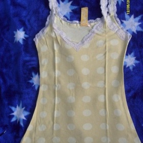 Žluté tílko s puntíky Animal