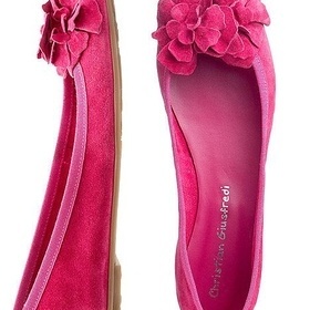 Fuchsiové balerínky