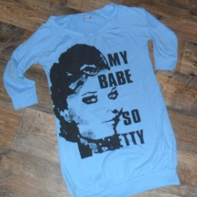 Svetlo modrá tunika k legínám značka Gate