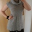 Šedá úpletová tunika/šaty - foto č. 3