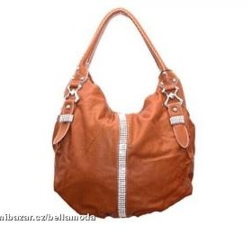 Velká hnědá kabelka