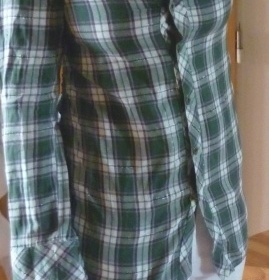 Zelená kostkovaná košile zn. Fishbone