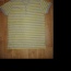 Šedožluté proužkované pánské tričko NY - foto č. 2