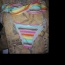 Šedé plavky s barevnými proužky - foto č. 3